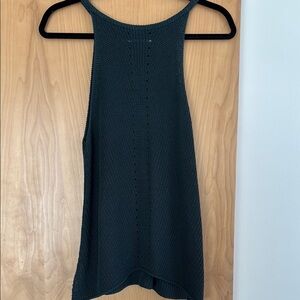 Zara Dark Teal Knit Tank Top